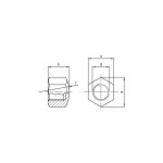 Wholesale Hexagon Cap Nuts Factory, Suppliers -