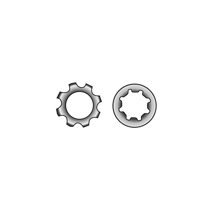 Toothed Lock Washers, Type A