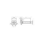 Wholesale Mushroom Head Square Neck Bolts Factory, Suppliers -