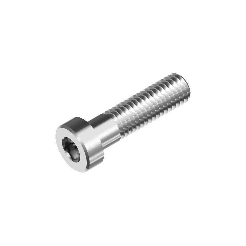 Socket Head Cap Screws With Center Hole, Low Head