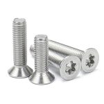 Wholesale Countersunk Head Machine Screws, DIN965, Stainless Steel 304 FLAT HEAD SCREW Factory, Suppliers -