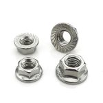 Wholesale INOX A2,A4 Stainless Steel M10 M12 Hex Flange Nut Factory, Suppliers -