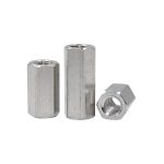 Wholesale Stainless Steel SS304 316 Hexagon Coupling Nut, Long Nut Factory, Suppliers -