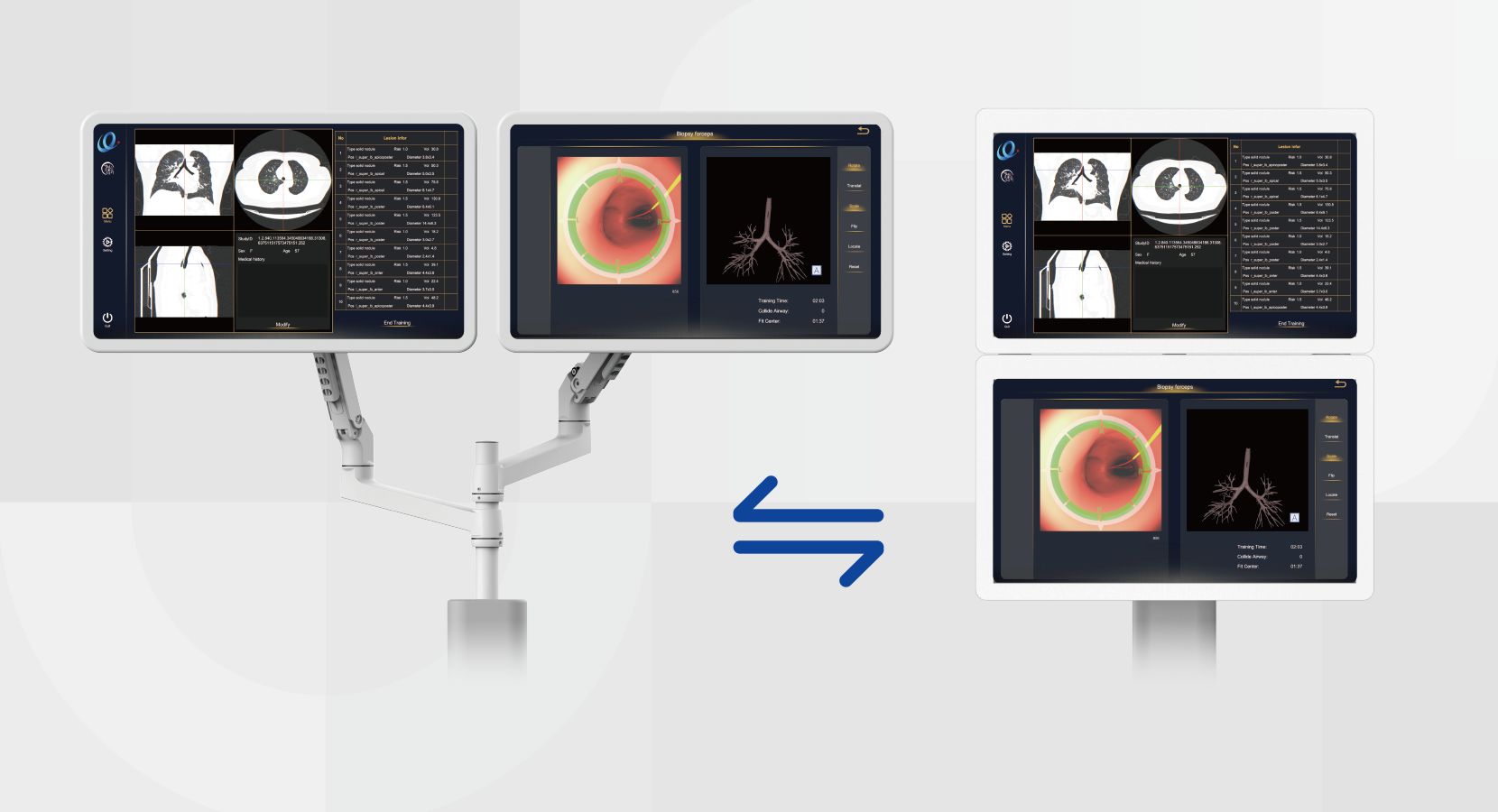 Patented Adjustable Dual-Screen Monitor Arm